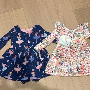 NWT Little Sleepies Dress with Bodysuit Bundle